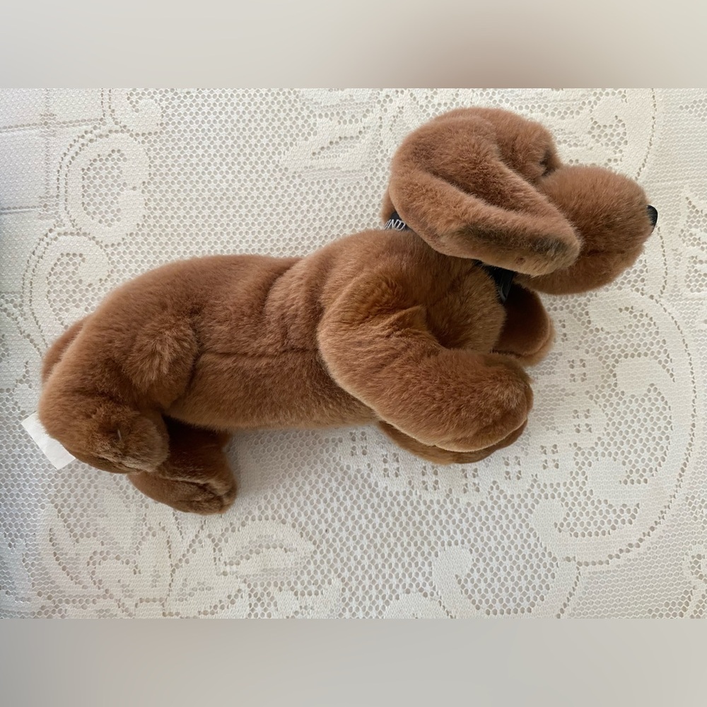 RUSS Yomiko Classics NICE BROWN DACHSHUND DOG 14" Plush STUFFED A…